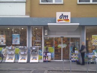 Filiaal van drogisterijketen dm in Mannheim-Neckarau