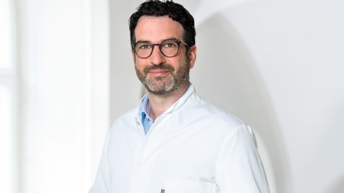 Prof. Alexander Meyer, directeur van het nieuwe Instituut voor Kunstmatige Intelligentie in de Geneeskunde van de Charité.