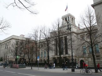 Gebouw van de Russische ambassade in Berlijn