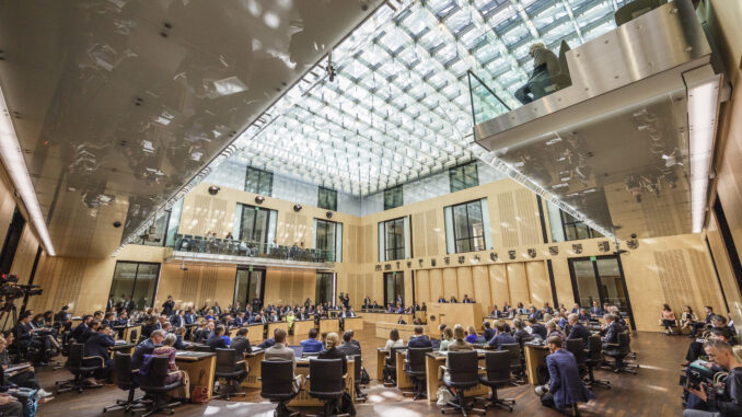 Plenaire zitting van de Bondsraad in Berlijn