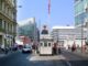 Checkpoint Charlie in Berlijn, voormalige grensovergang tussen Oost- en West-Berlijn tijdens de Koude Oorlog