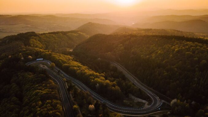 Nürburgring Nordschleife luchtfoto Duitsland racecircuit