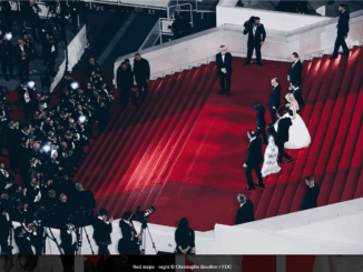 De beroemde rode trappen van het filmfestival van Cannes tijdens de editie van 2026