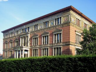 Historisch gebouw van de Gropius Bau in Berlijn, locatie van tentoonstellingen en kunstprojecten