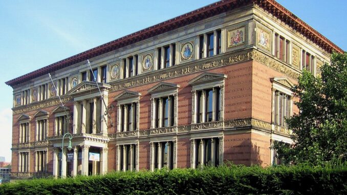 Historisch gebouw van de Gropius Bau in Berlijn, locatie van tentoonstellingen en kunstprojecten