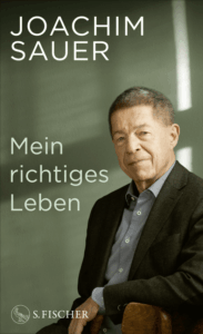 Boekomslag van de autobiografie Mein richtiges Leben van Joachim Sauer