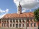 Het stadhuis van Zehdenick in de Duitse deelstaat Brandenburg.