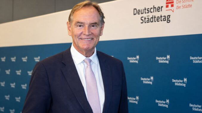 Burkhard Jung, voorzitter van de Deutscher Landkreistag