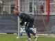 Manuel Neuer tijdens een training op het terrein van Bayern München