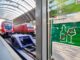Waarschuwingsbord voor het alcoholverbod op het perron van Frankfurt Hauptbahnhof.