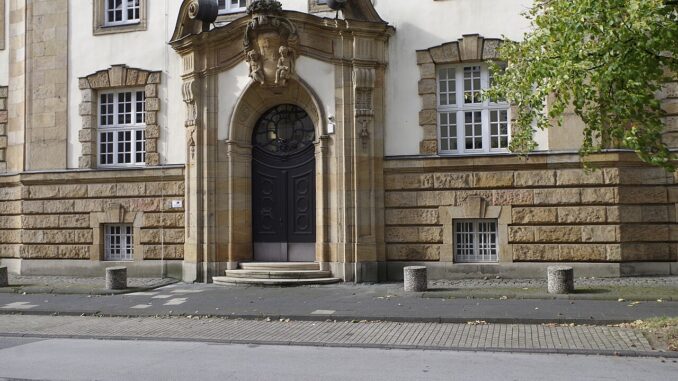 Landgericht Essen, waar een Nederlander terechtstaat voor drugssmokkel